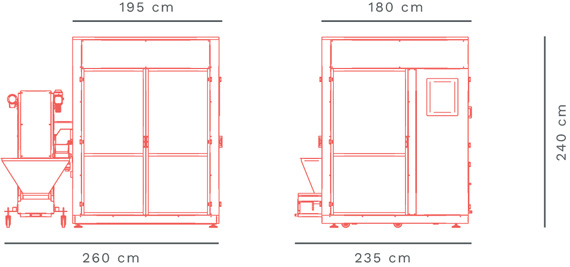 Dimensioni DS PRO Industrial