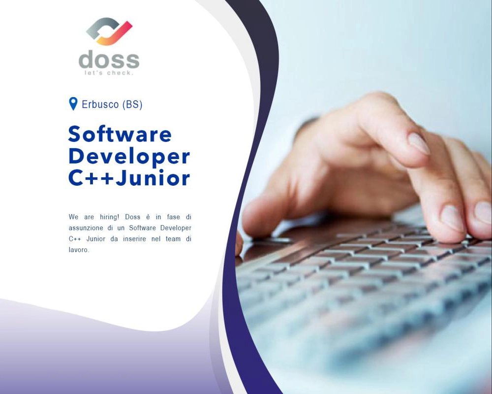 Software Developer C++ Junior - Doss Visual Solution